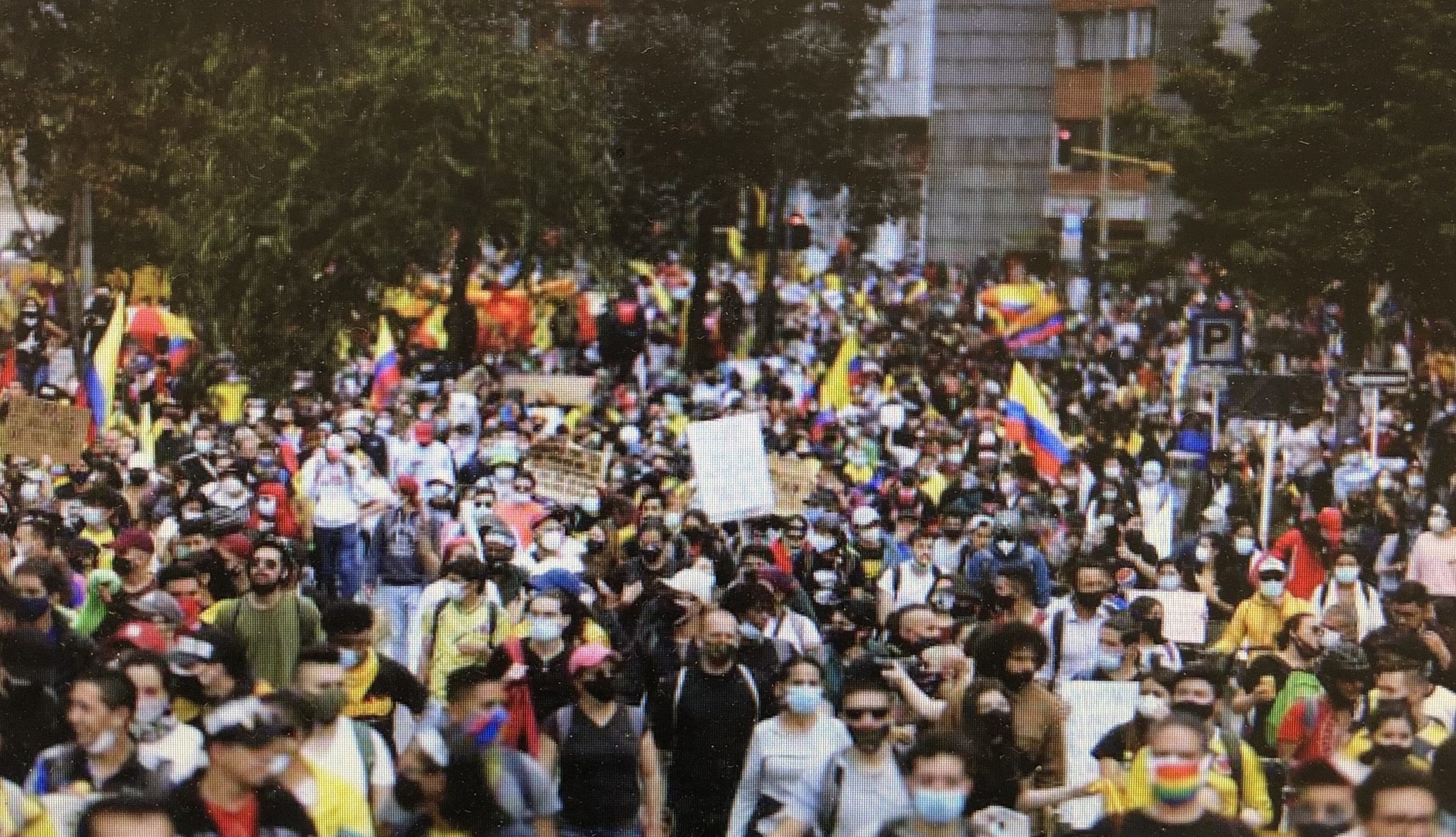 colombia - manifestazione