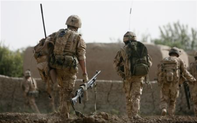 gran bretagna militari in afghanistan