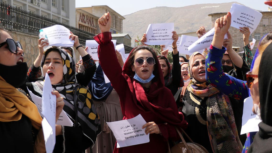 kabul donne manifestazione