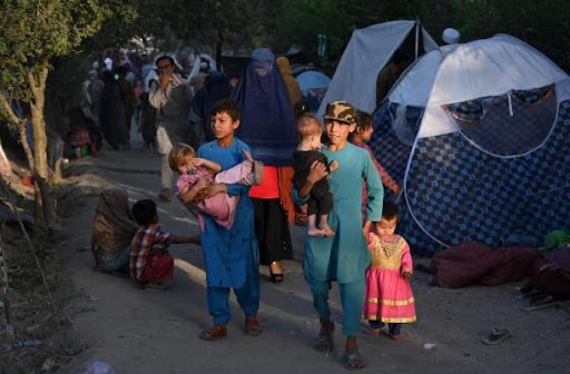 Afghanistan: bambini sfollati