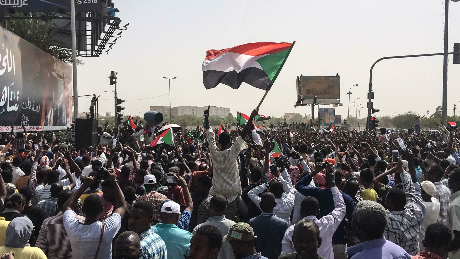 Sudan: manifestazione