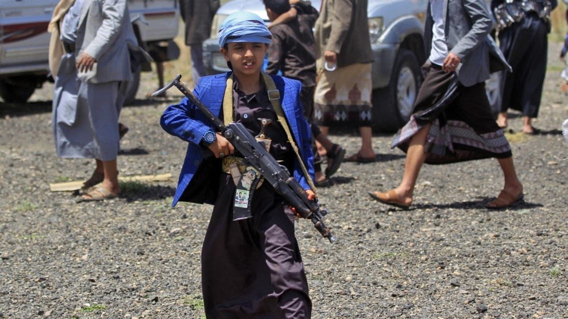 yemen - bambini soldato