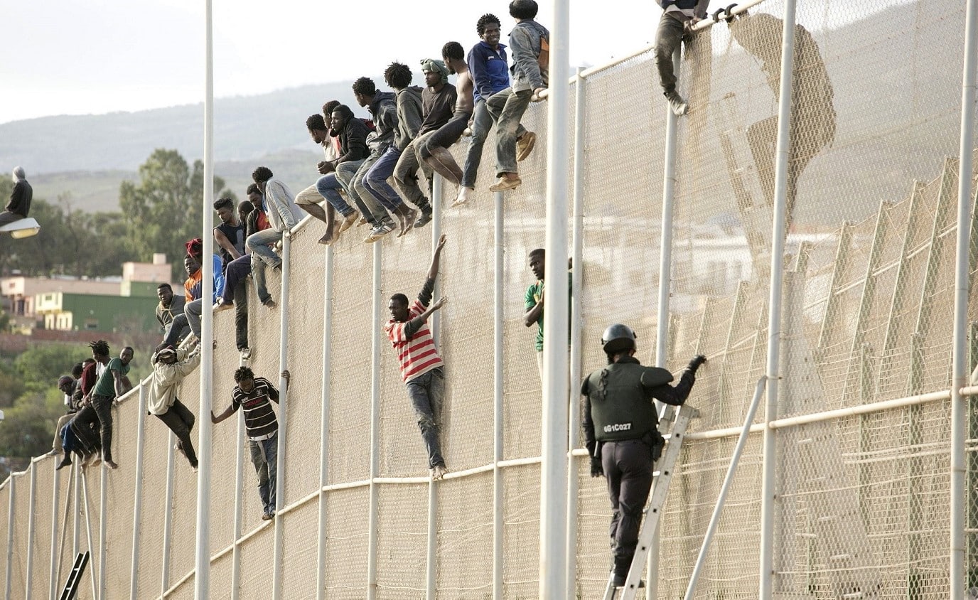 Melilla migranti