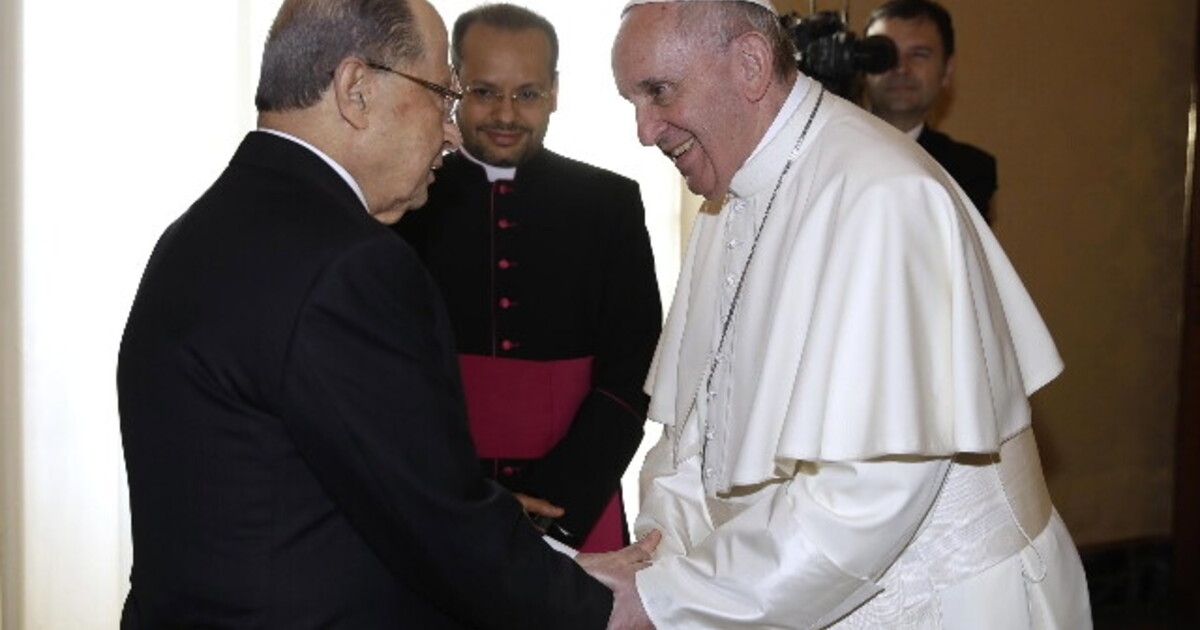 Libano: incontro tra Papa Francesco e il presidente Aoun in Vaticano