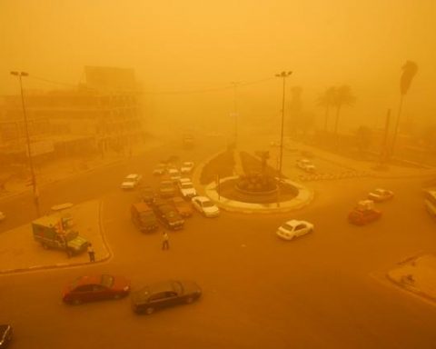Iraq: tempesta di sabbia
