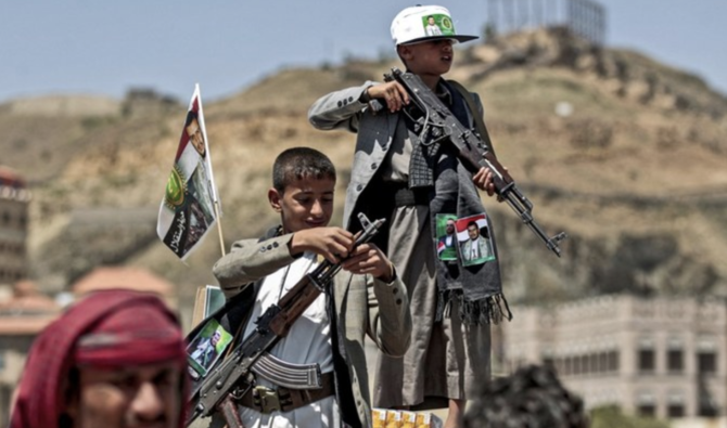 Bambini soldato in Yemen