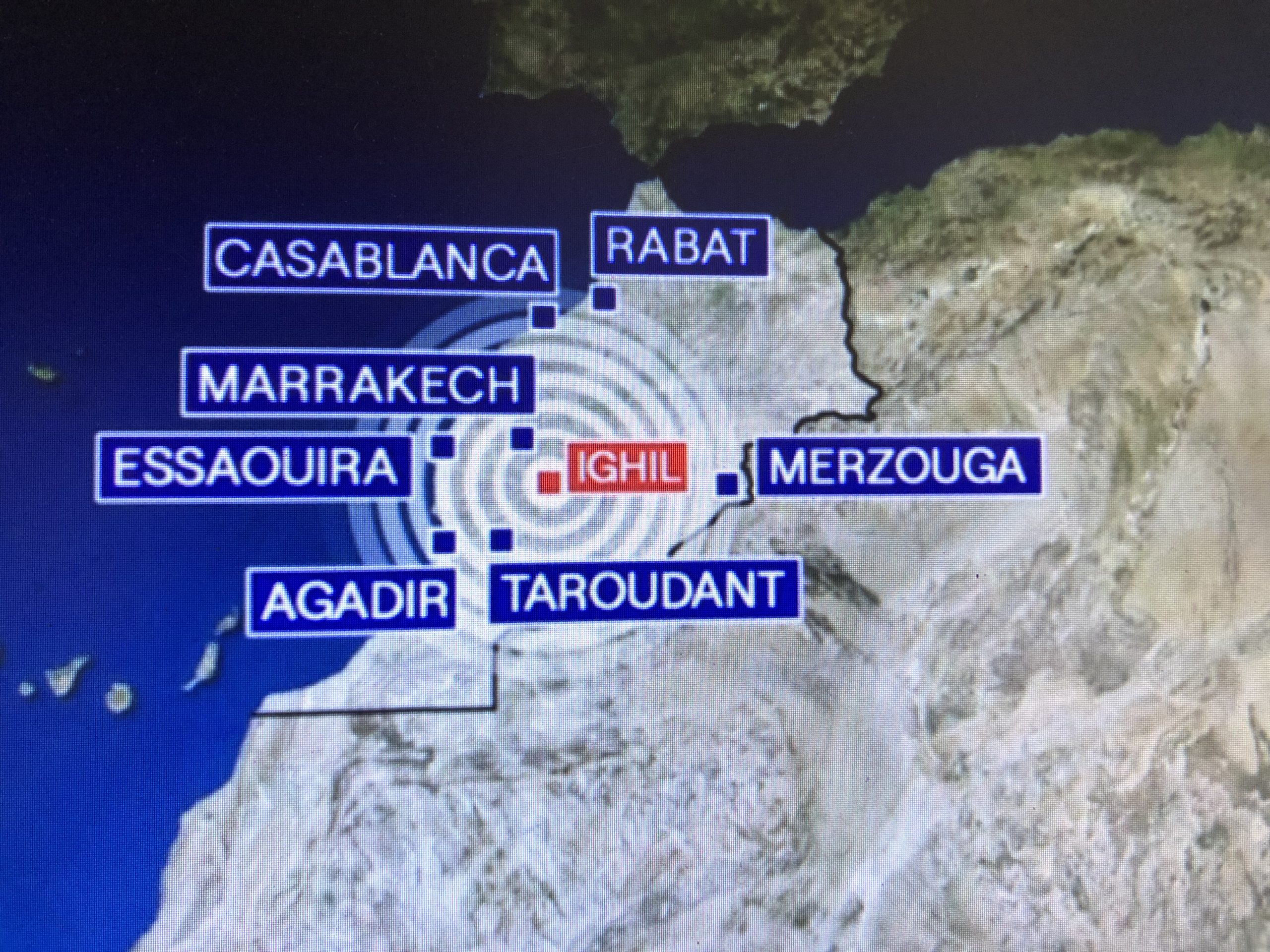 marocco - terremoto