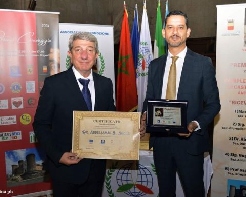 Abdessamad El Jaouzi - premio - napoli