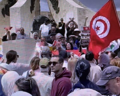 migranti - tunisia - proteste