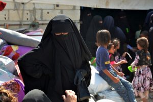 isis donne bambini